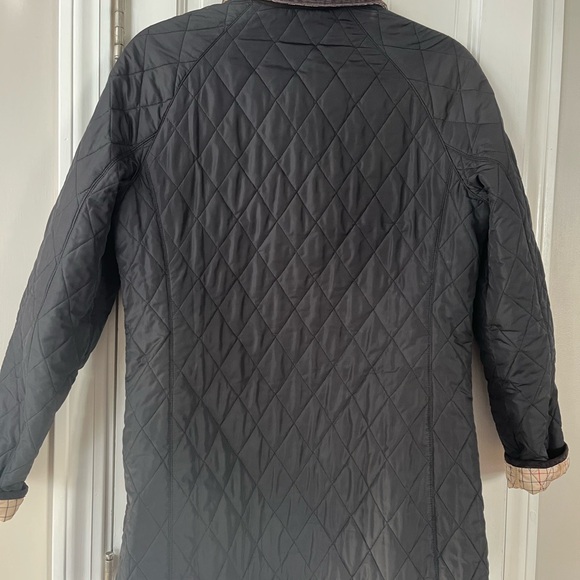 Barbour Black Quilted Utility Jacket - Picture 4 of 4